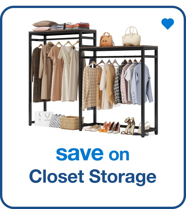 Closet Storage â€” Shop Now!