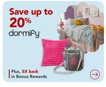 Save up to 20% on Dormify