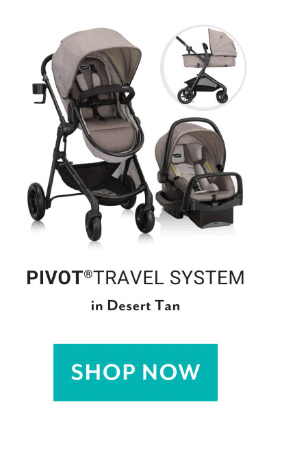 PivotÂ® Travel System in Desert Tan | Shop now