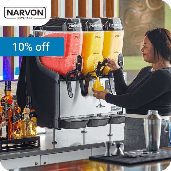 10% off Narvon Slushy Machines