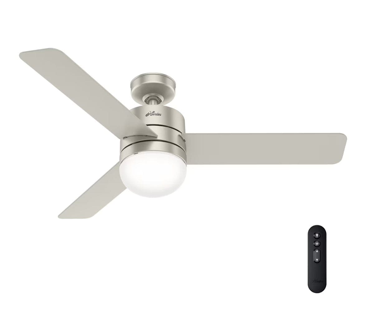 Image of Hunter Fans 54" Neutron Smart Ceiling Fan with LED Light + Remote