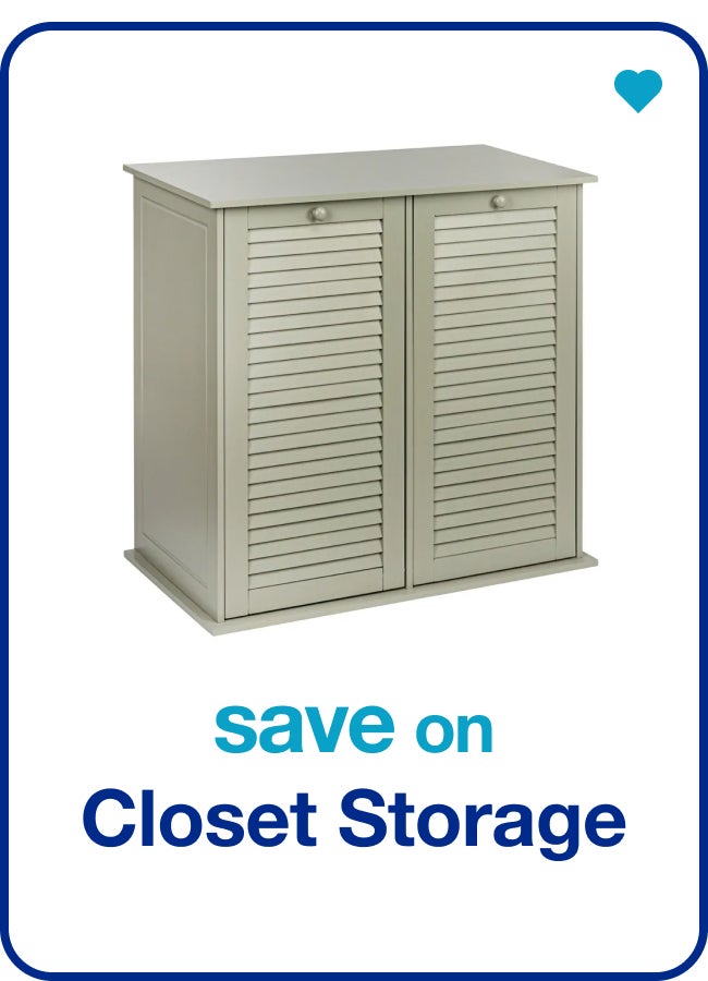 Save on Closet Storage â€” Shop Now!