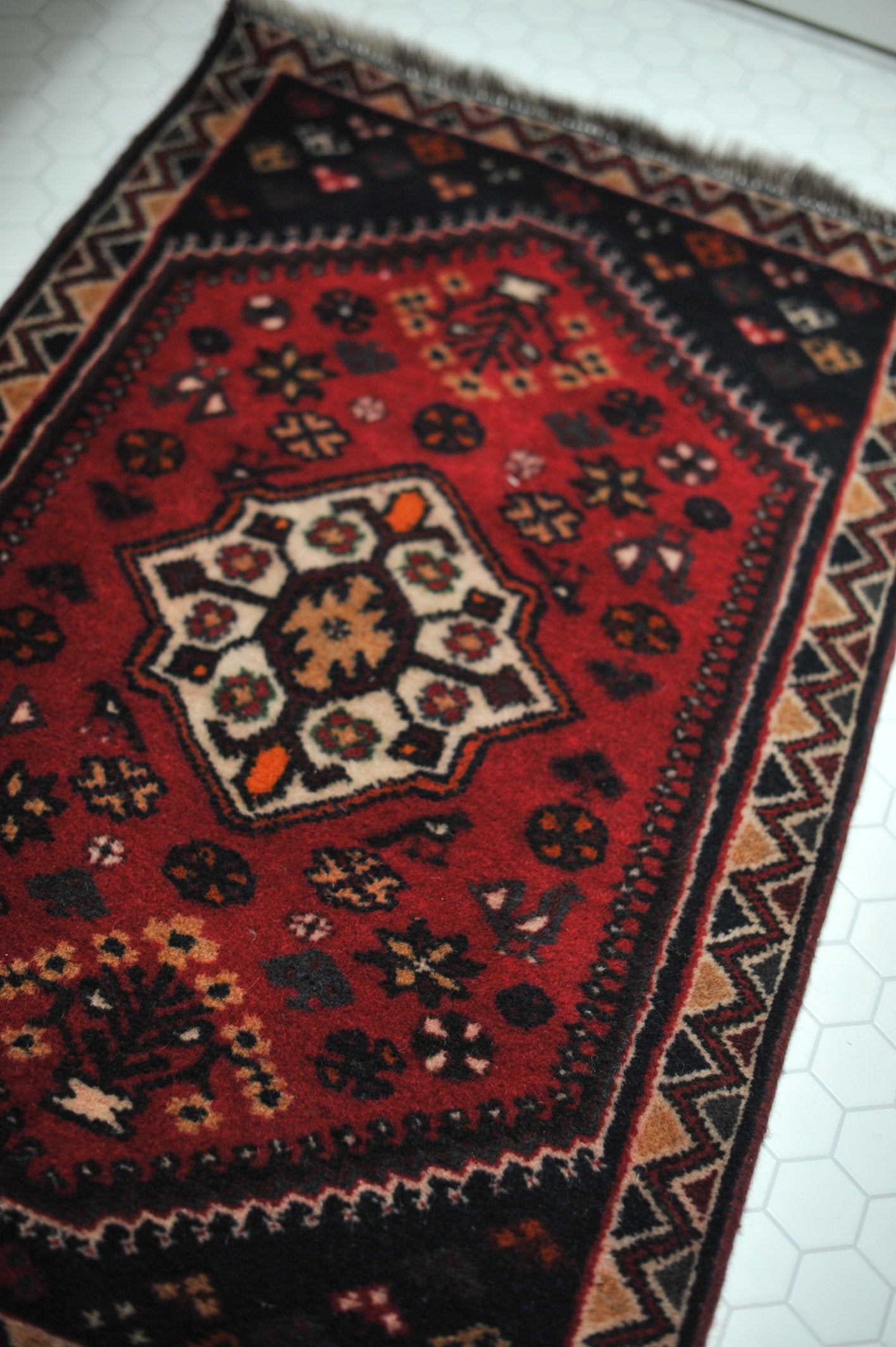 Image of 2.2 x 3.7 | Kline | Vintage tribal rug