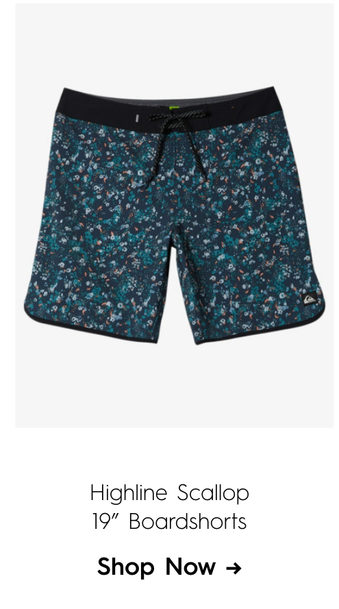 Highline Scallop 19" Boardshorts