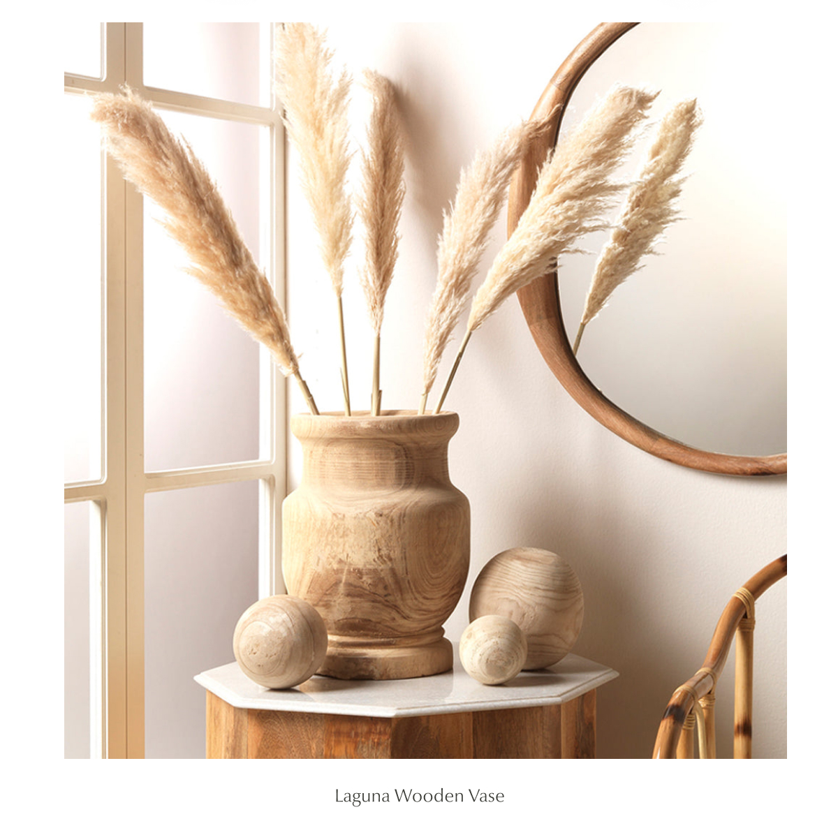 Laguna Wooden Vase - SHOP NOW