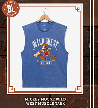 Mickey Mouse Wild West Muscle Tank