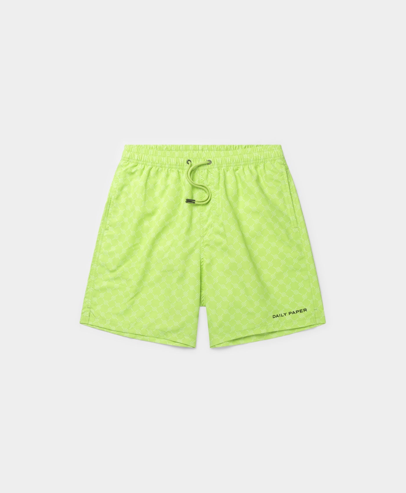 Image of Daiquiri Green Kato Monogram Swimshorts