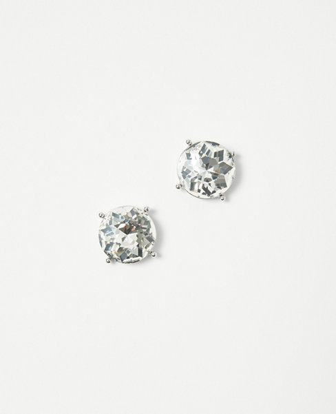 Oversized Crystal Stud Earrings