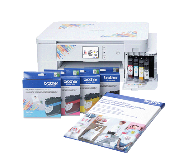 Brother Sublimation Printer, Paper and Ink Bundle.