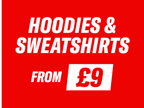 Hoodies & Sweatshirts From £9