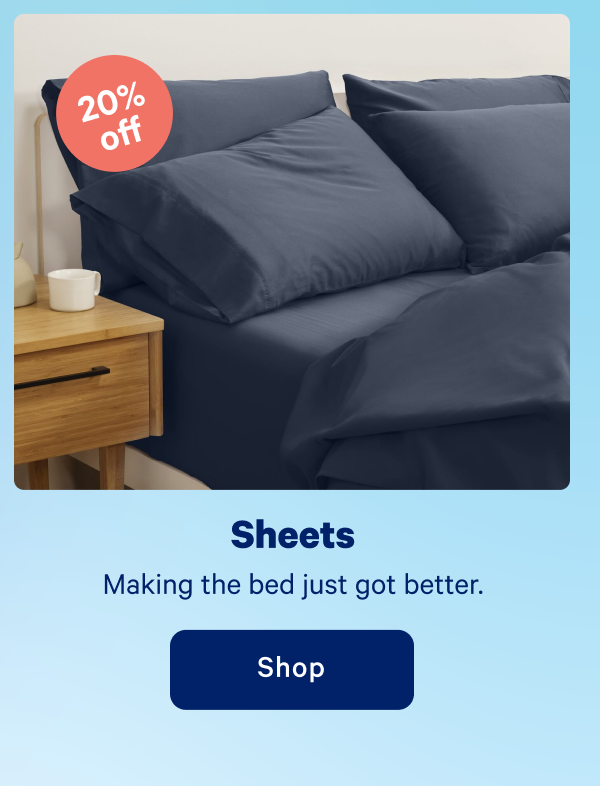 Sheets >> Shop >>