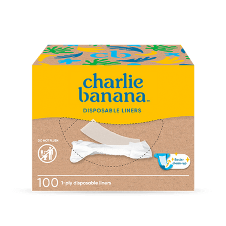 Charlie Banana Disposable Cloth Diaper Liners