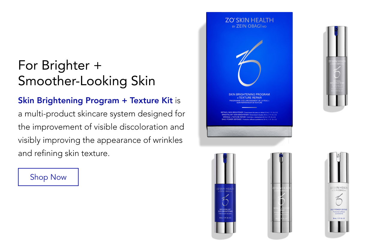 Skin Brightening Program + Texture Kit