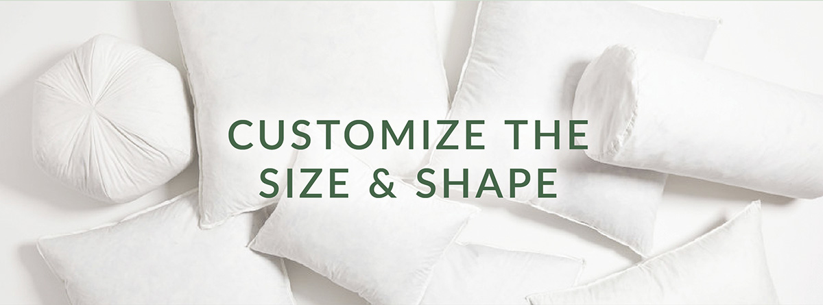 Customize the size and shape