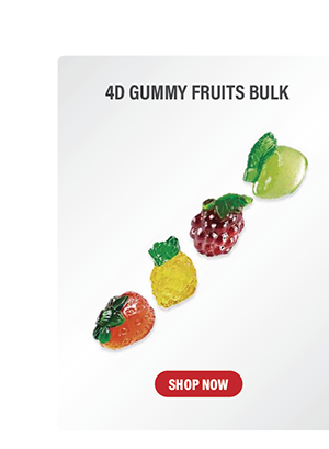 4D Gummy Fruits Bulk