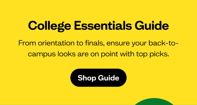 Shop Zappos College Essentials Guide