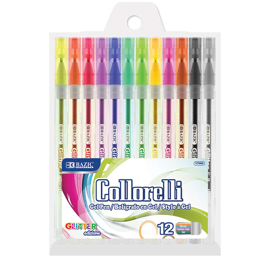 Image of Collorelli Gel Pen 12 Glitter Color