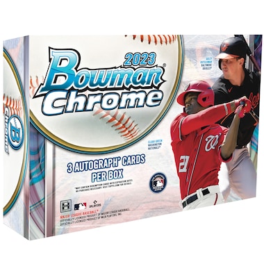 2023 Bowman Chrome Baseball Factory Sealed HTA Box