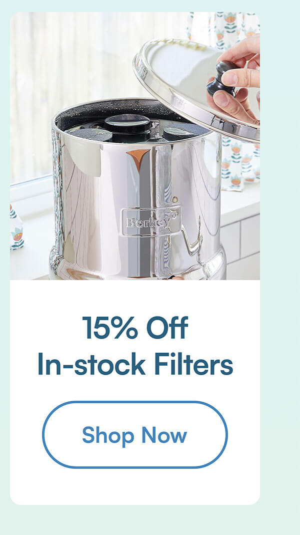 15% Off In-stock Filters