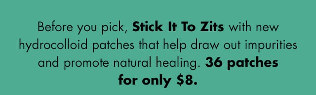 patch zit up in 3 steps