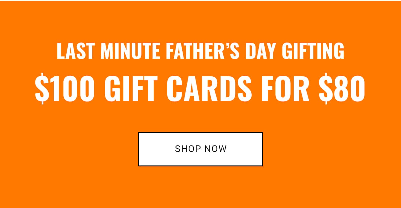 $100 Gift Cards for $80 | Shop Now