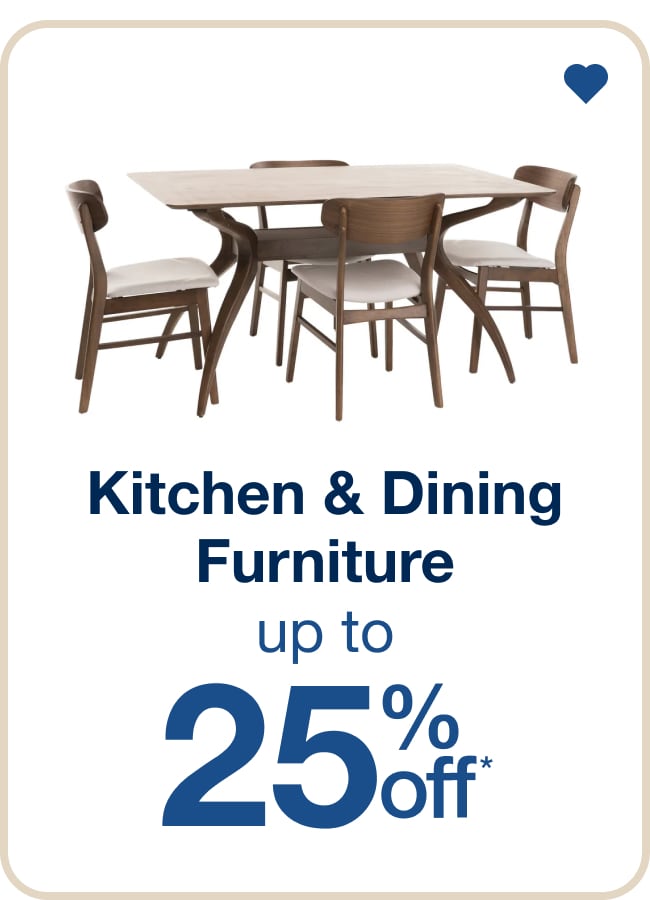 Kitchen & Dining Furniture â€” Shop Now!