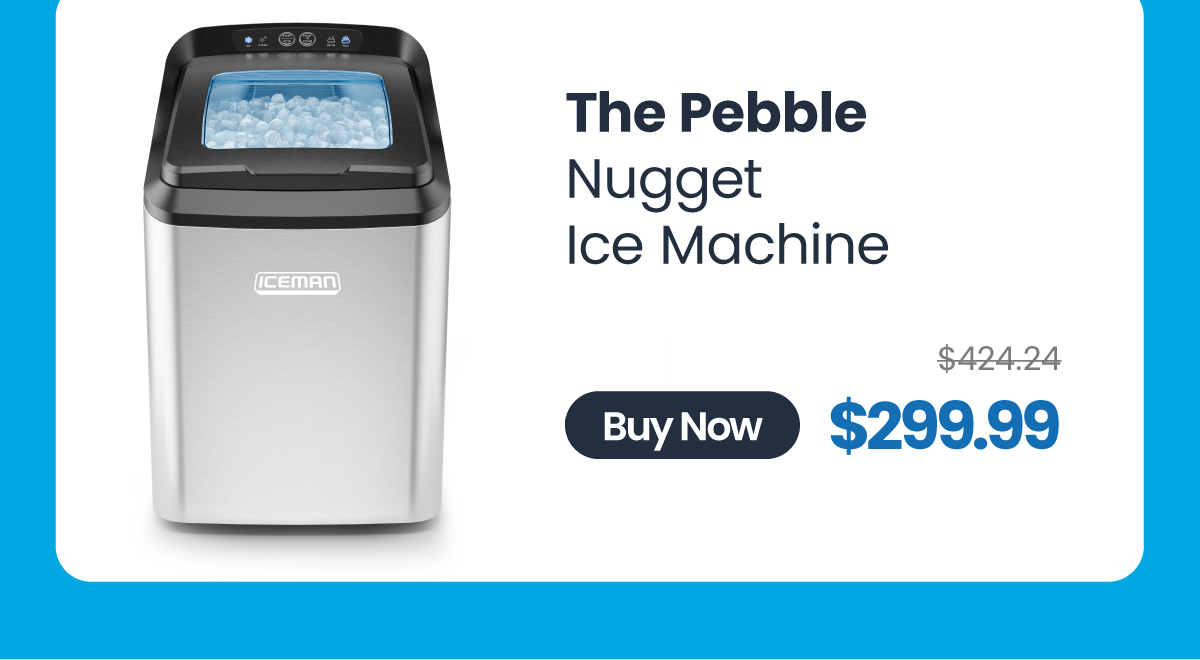 Iceman The Pebble Nugget Ice Machine