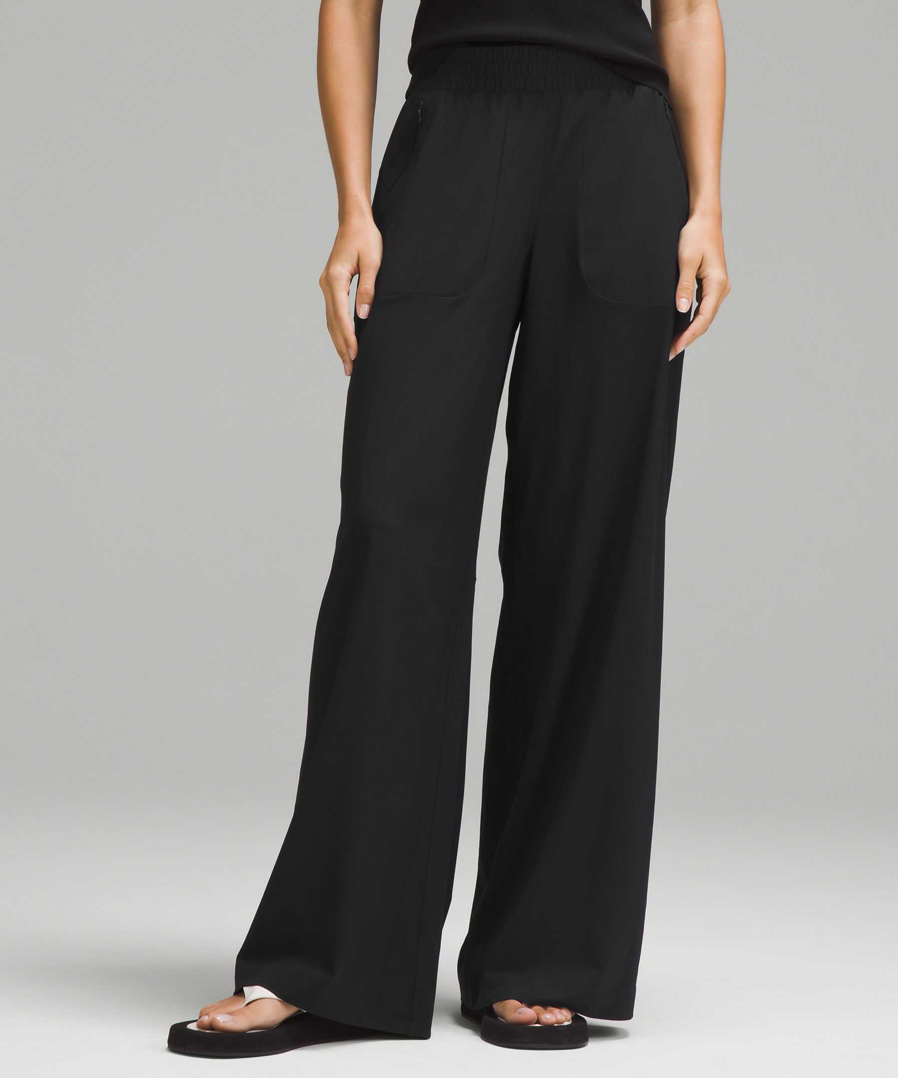 Swift Wide-Leg Mid-Rise Pant 