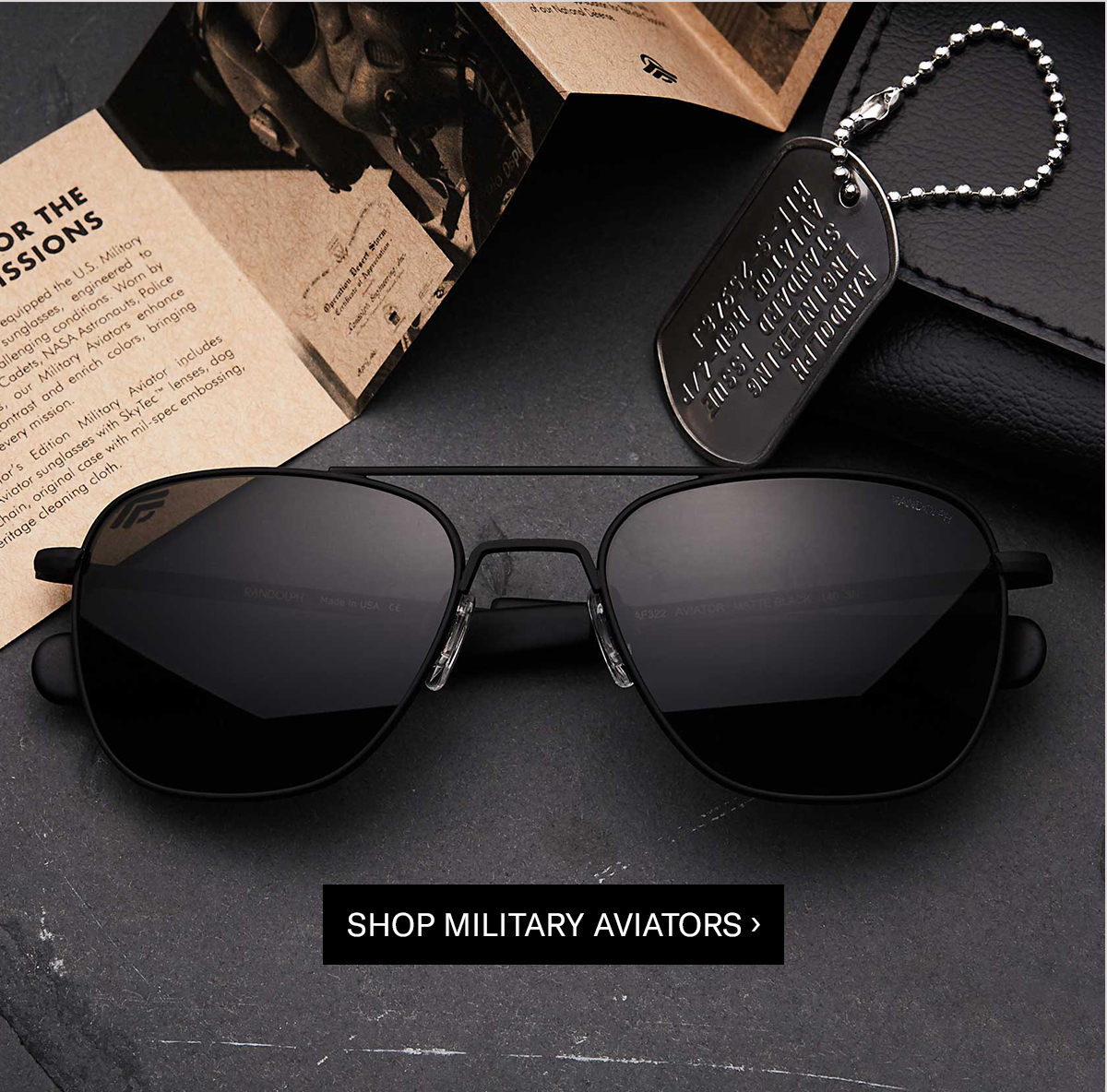 SHOP MILITARY AVIATORS >