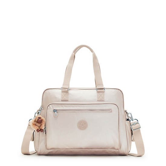 Alanna Metallic Diaper Bag