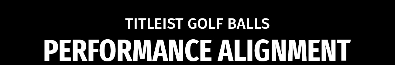 Performance Alignment Golf Balls