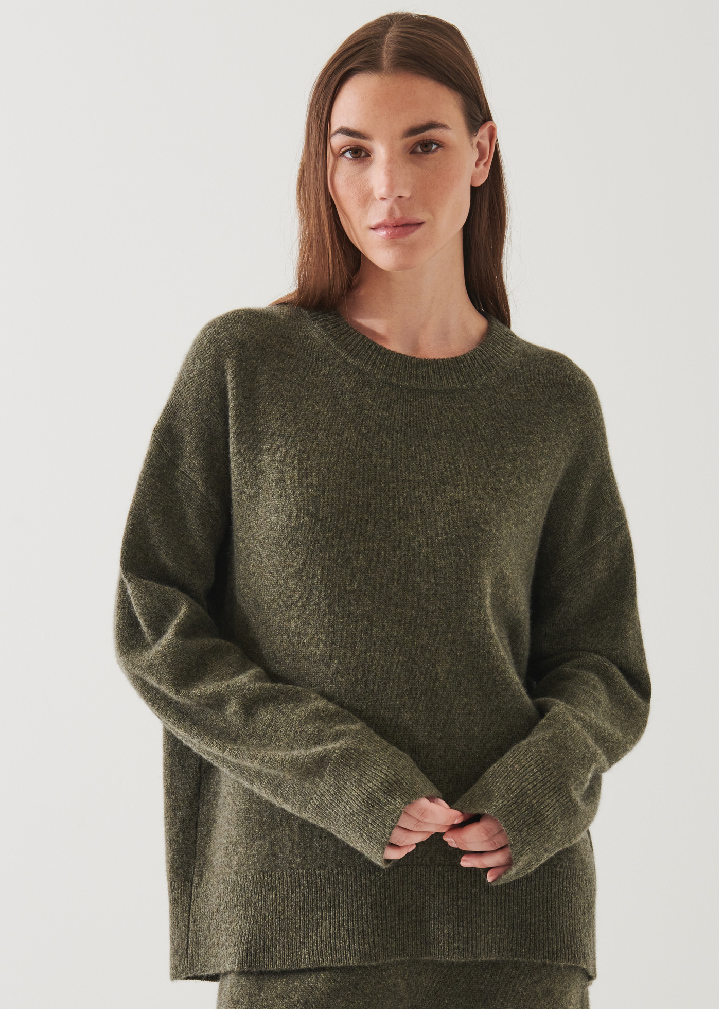 RELAXED CASHMERE CREWNECK