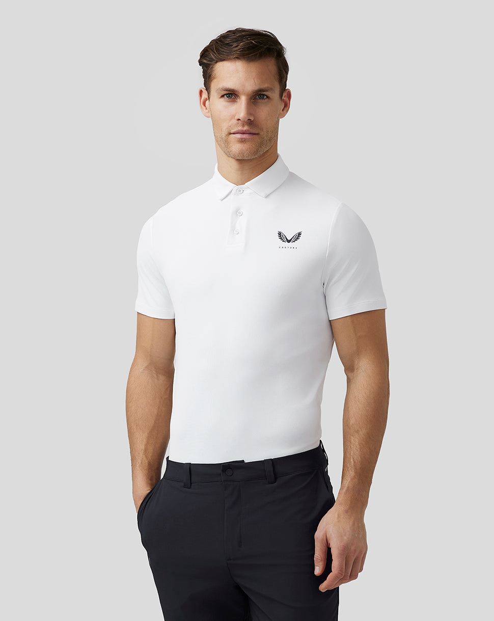 Image of Men’s Golf Essential Polo - White