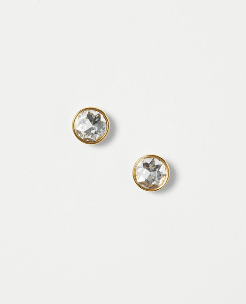 Mini Circle Stud Earrings