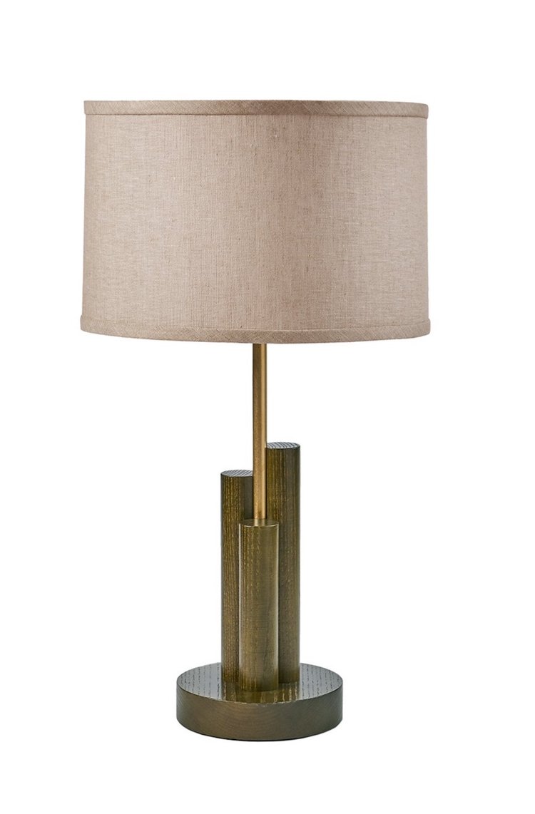 Cape Table Lamp in Kelp on Ash