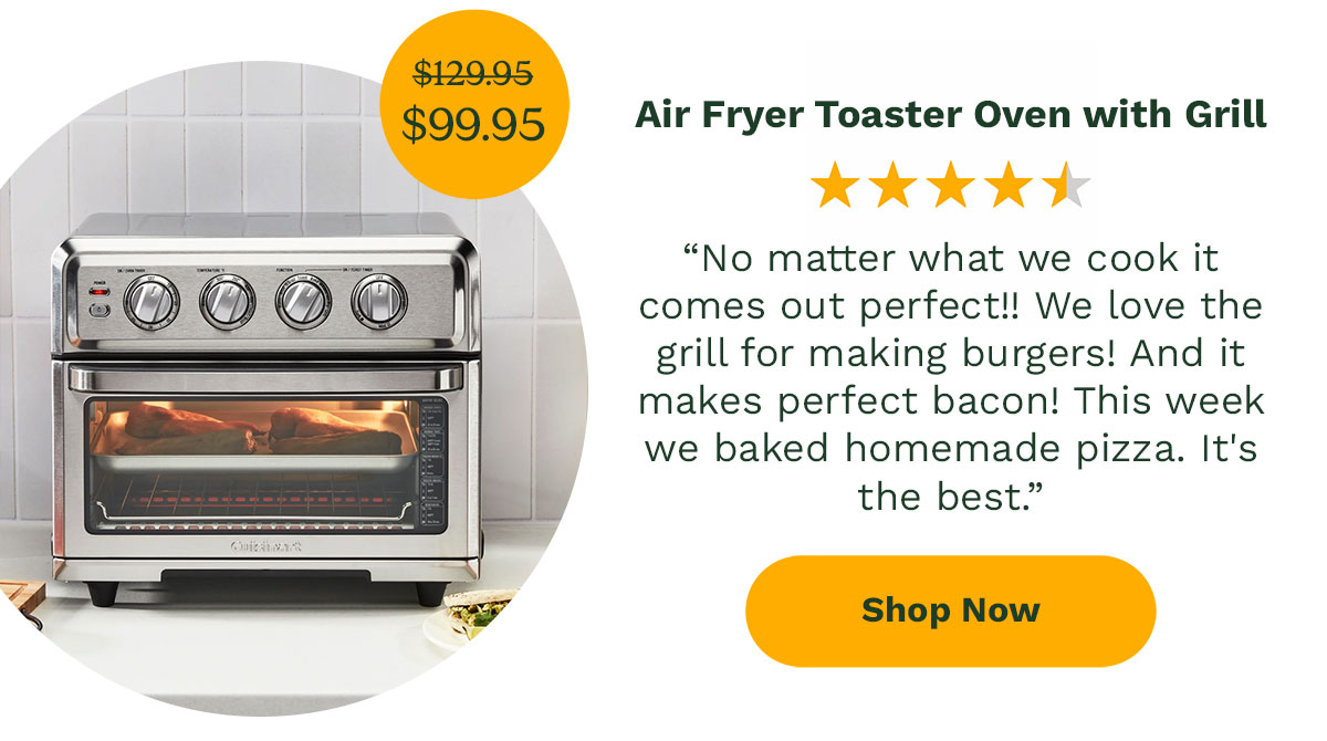 Air Fryer Toaster Oven with Grill