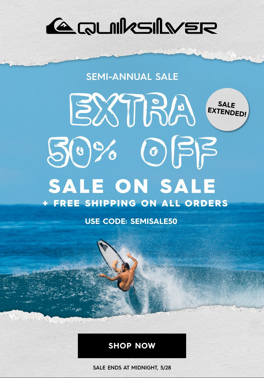 Extra 50% Off Sale On Sale Extended