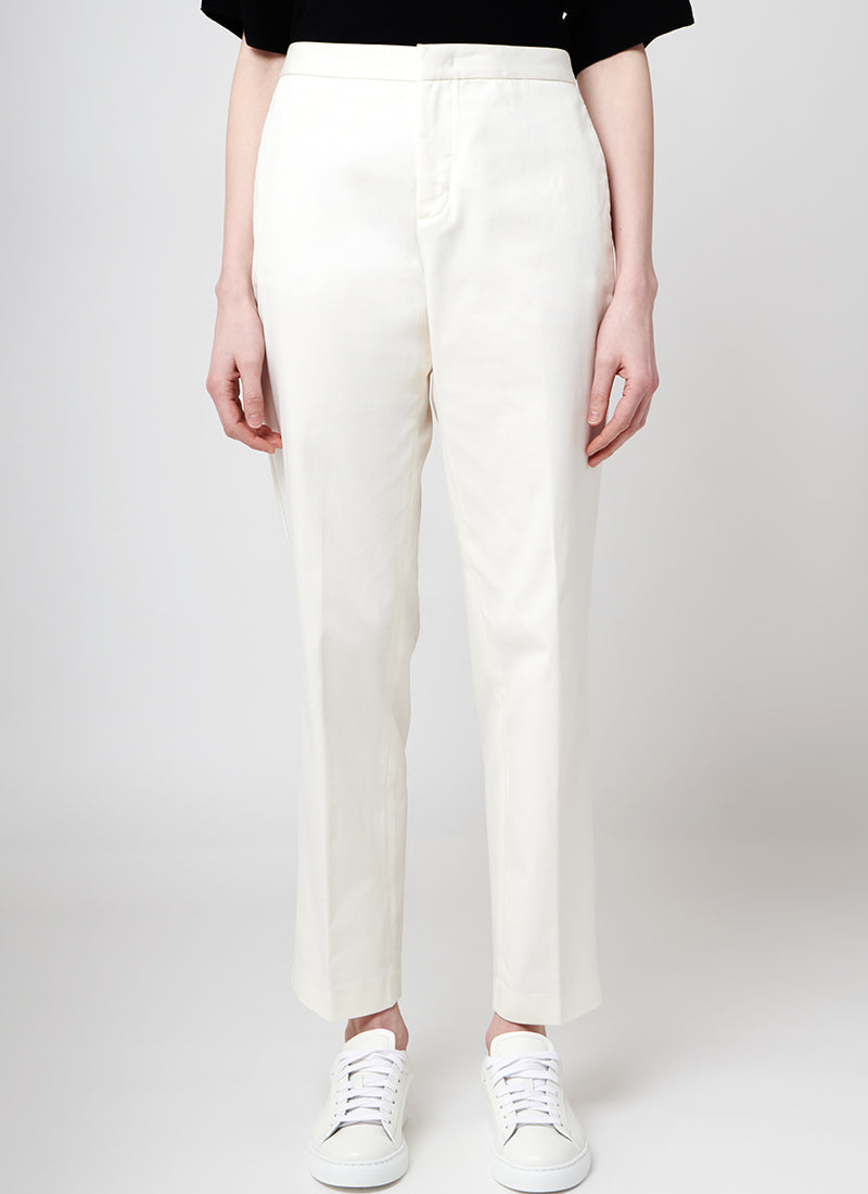 Image of Cotton Gabardine Trouser