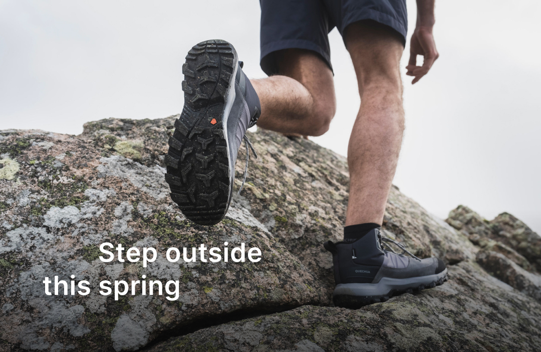 Step outside this spring