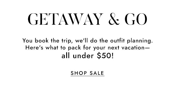 GETAWAY & GO