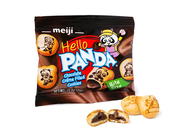 134599 - Meiji Hello Panda Chocolate Creme Filled Cookies: 32-Piece Box