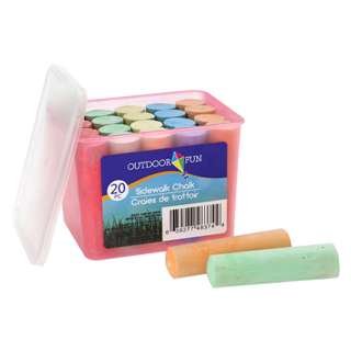 20-ct. Outdoor Fun sidewalk chalk