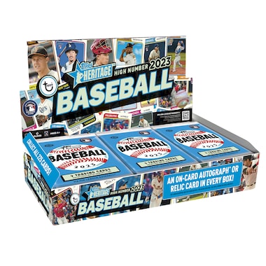 2023 Topps Heritage High Number Baseball Factory Sealed Hobby Box