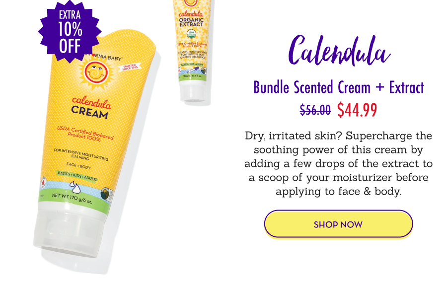 Calendula Bundle Scented Cream + Extract