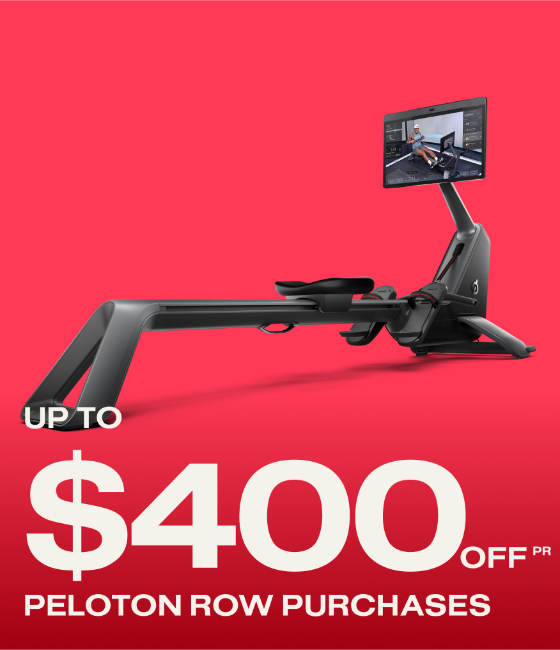 Up to $400 off Peloton Row purchases