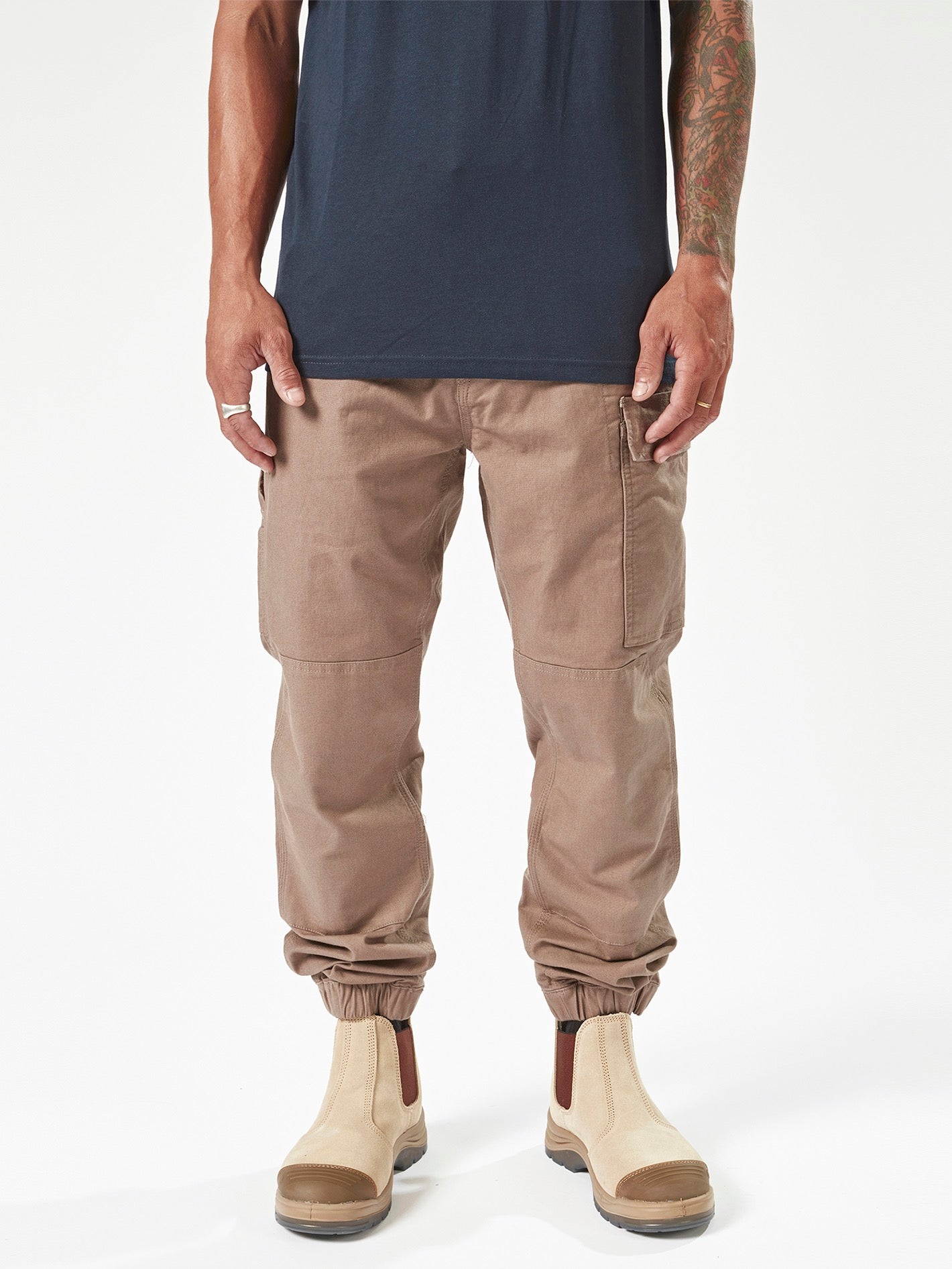 Image of Volcom Workwear Caliper Cuff Pants - Brindle