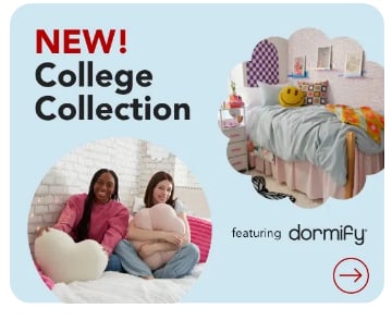 NEW! College Collection featuring Dormify