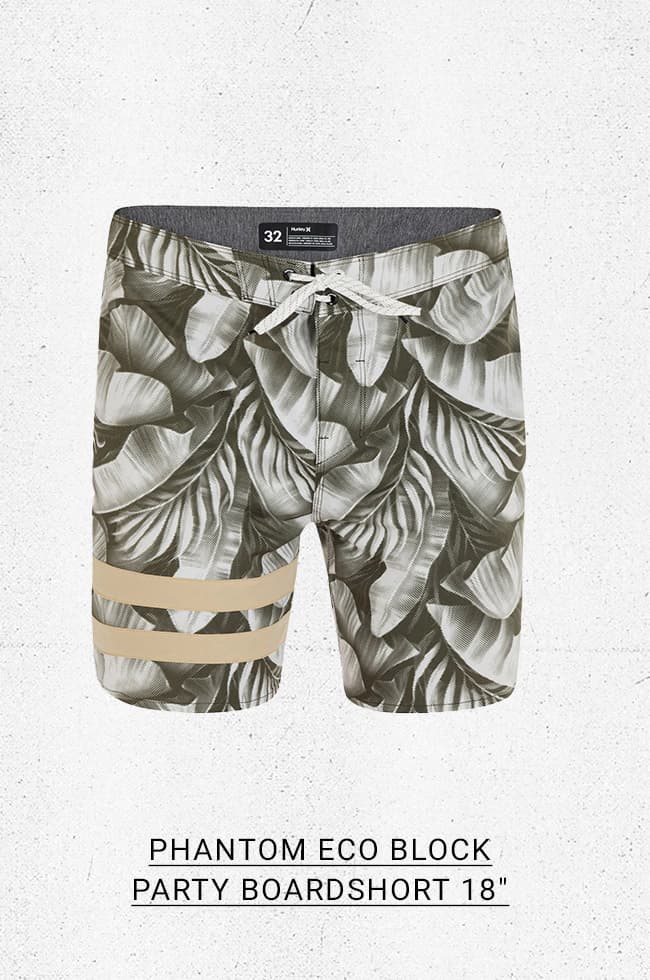 Phantom Eco Block Party Boardshort 18''