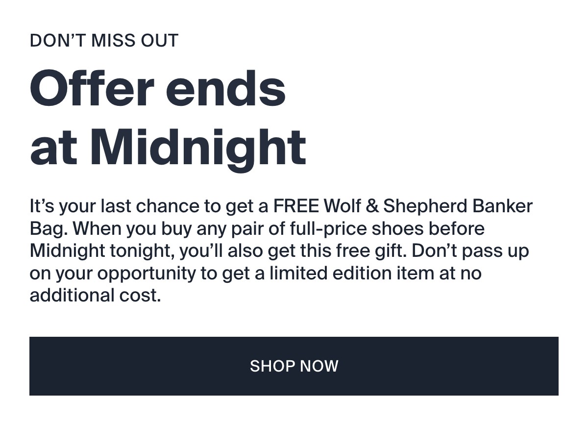 Wolf & Shepherd Shop Now Button