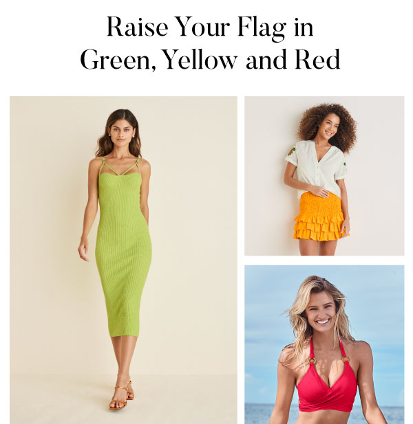 Raise Your Flag in Green, Yellow and Red